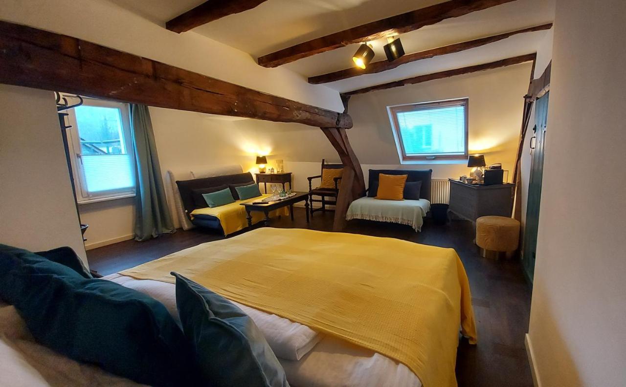 Manoir -1654- Historisch Schlafen In Monschaus Altstadt 部屋 写真